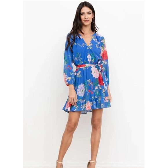 Yumi Kim Revolve Prairie dress in Komodo Azure - Picture 1 of 9